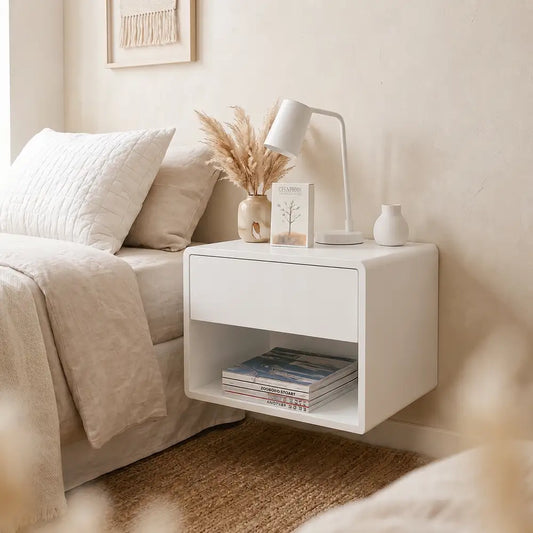 Floating Bedside Box with drawer