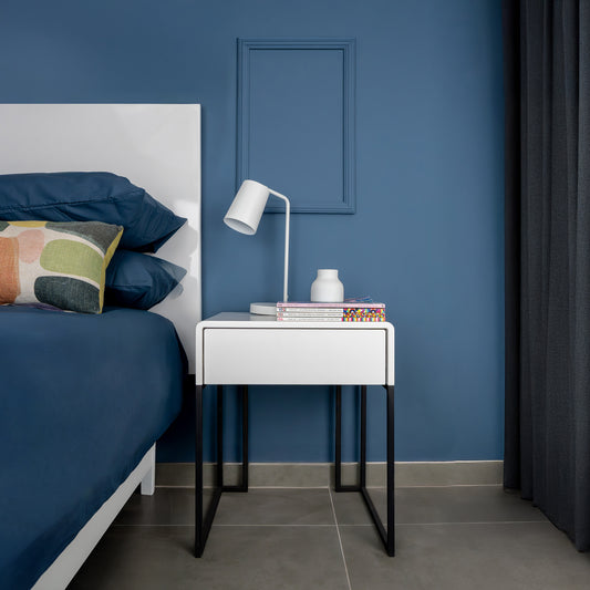 Freestanding Bedside Pedestal with drawer