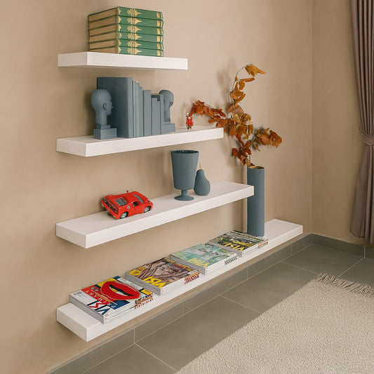 Floating shelves
