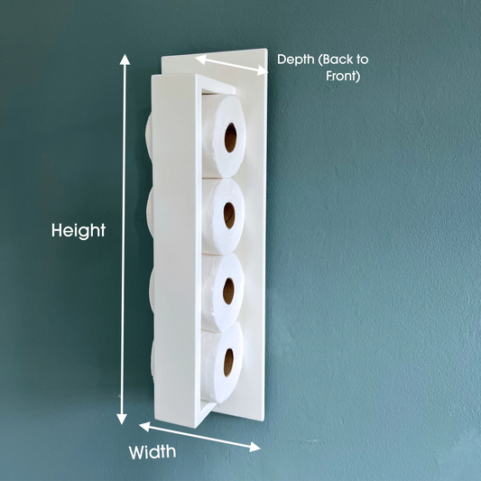 Floating Toilet Roll holder