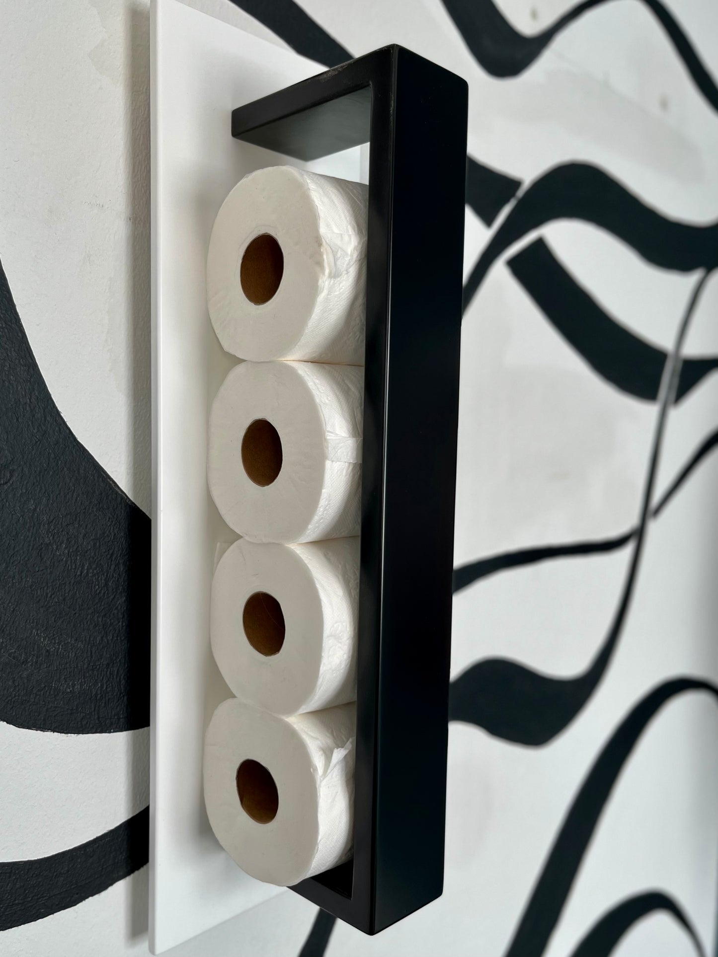 Floating Toilet Roll holder