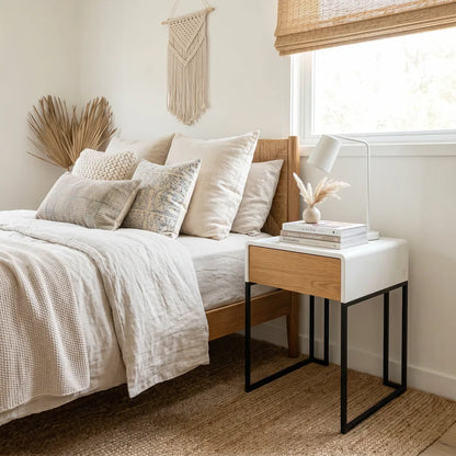 Freestanding Bedside Pedestal with drawer (10 working days leadtime)