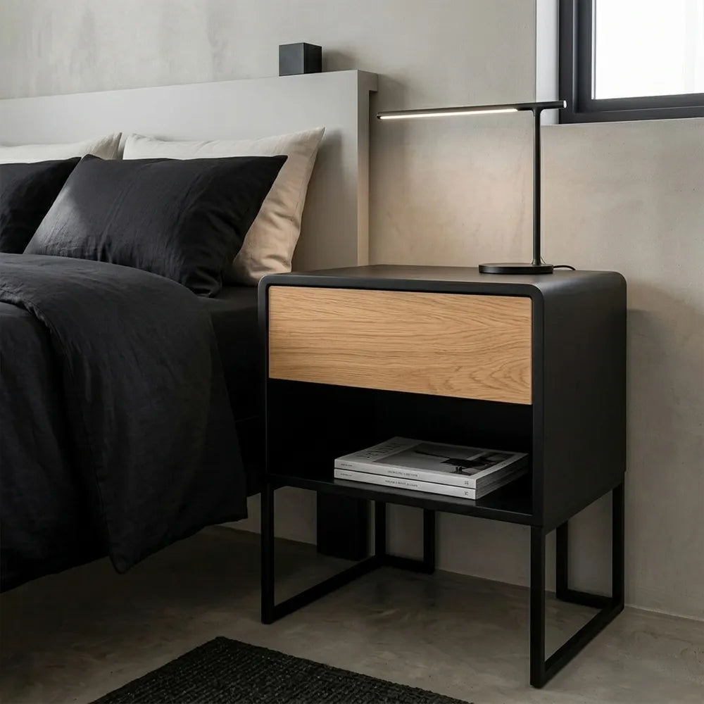 Freestanding Bedside Box with drawer (10 working days leadtime)