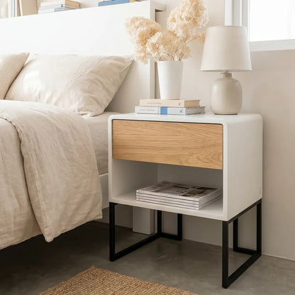 Freestanding Bedside Box with drawer (10 working days leadtime)