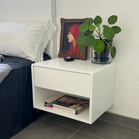 Floating Bedside Box with drawer