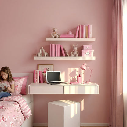 Floating desk / dressing table with drawers | Back to School Sale