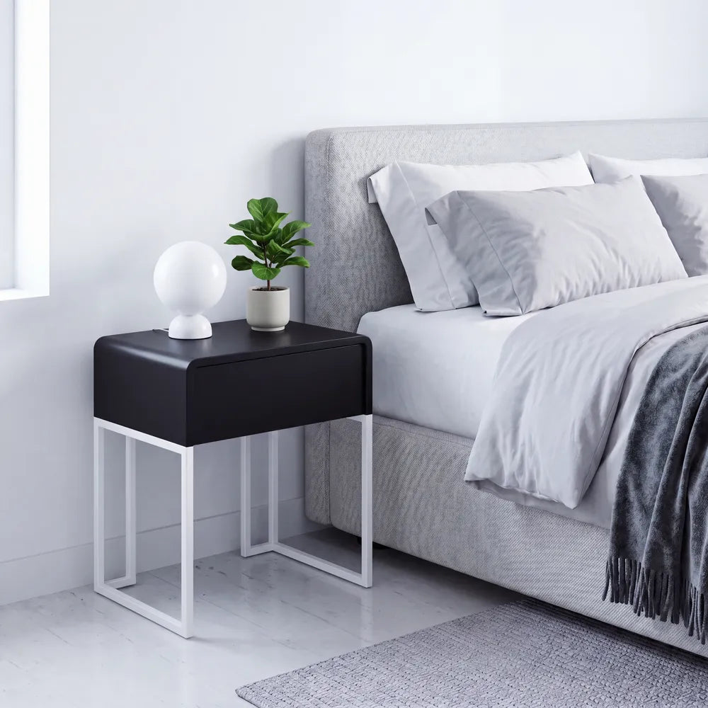 Freestanding Bedside Pedestal with drawer (10 working days leadtime)