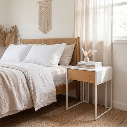 Freestanding Bedside Pedestal with drawer (10 working days leadtime)