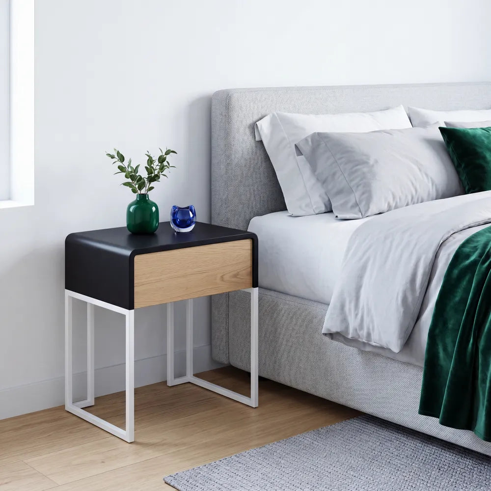 Freestanding Bedside Pedestal with drawer (10 working days leadtime)