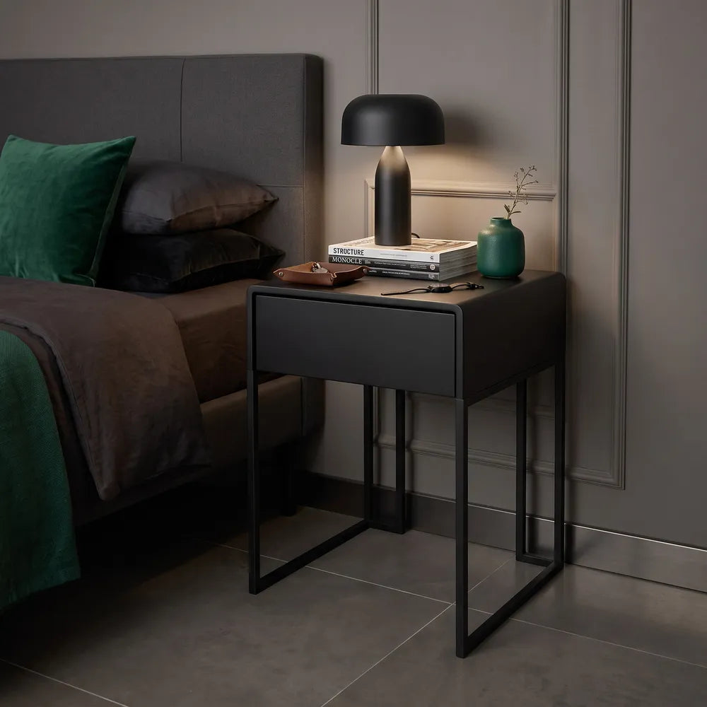 Freestanding Bedside Pedestal with drawer (10 working days leadtime)