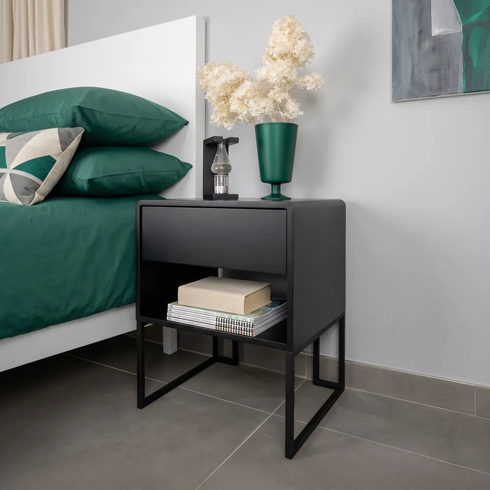 Freestanding Bedside Box with drawer (10 working days leadtime)