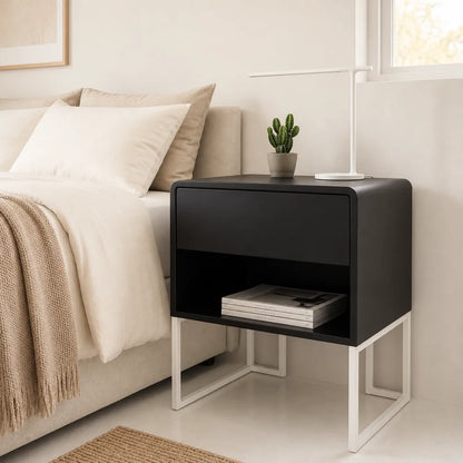 Freestanding Bedside Box with drawer (10 working days leadtime)