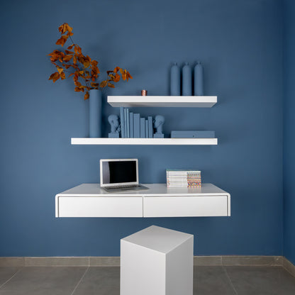 Floating desk / dressing table with drawers