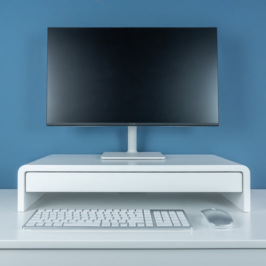 Monitor Stand with Pencil Drawer (Large)