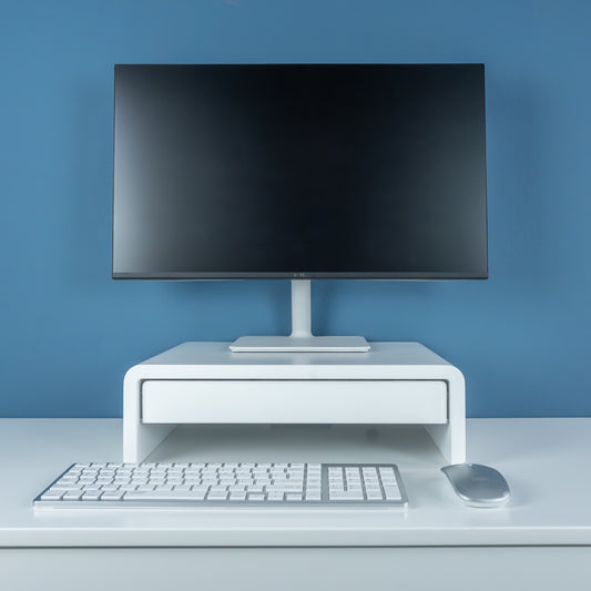 Monitor Stand with Pencil Drawer (Medium)