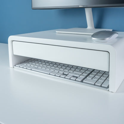 Monitor Stand with Pencil Drawer (Medium)