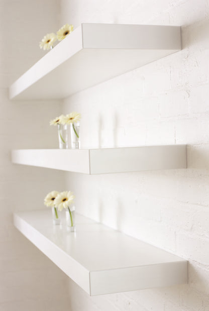 Floating shelves