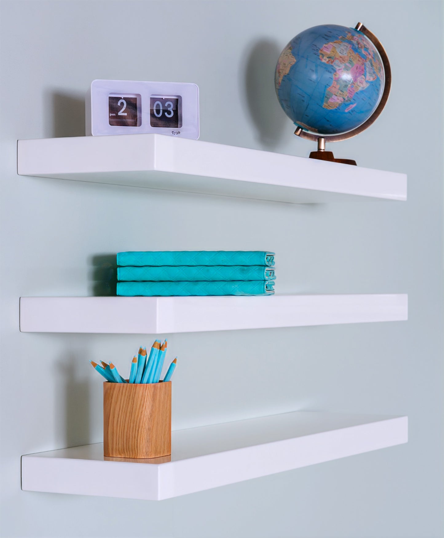 Floating shelves