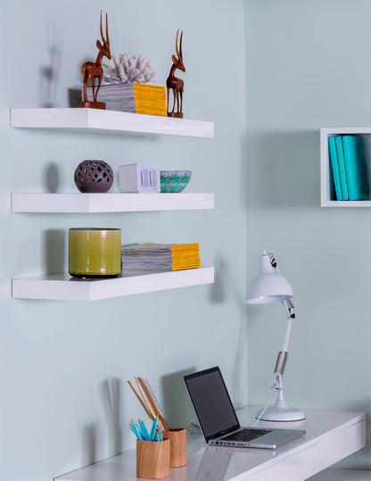 Floating shelves