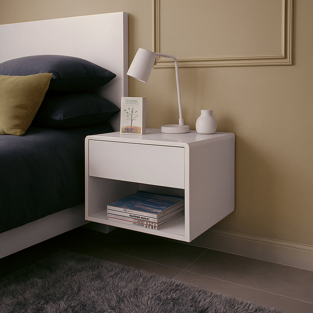 Floating Bedside Box with drawer