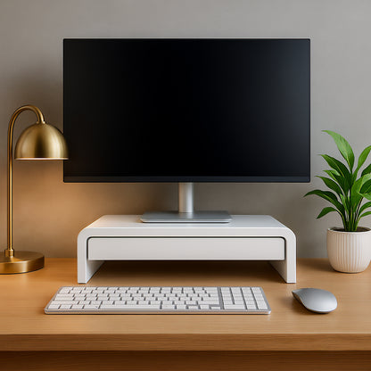 Monitor Stand with Pencil Drawer