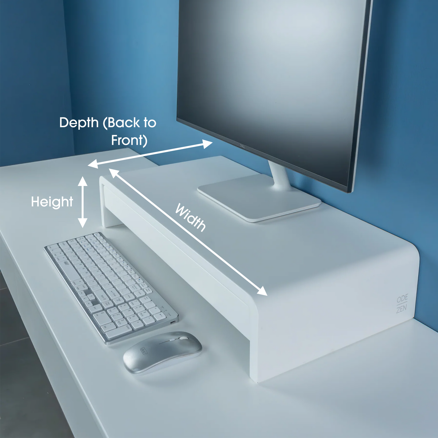 Monitor Stand with Pencil Drawer