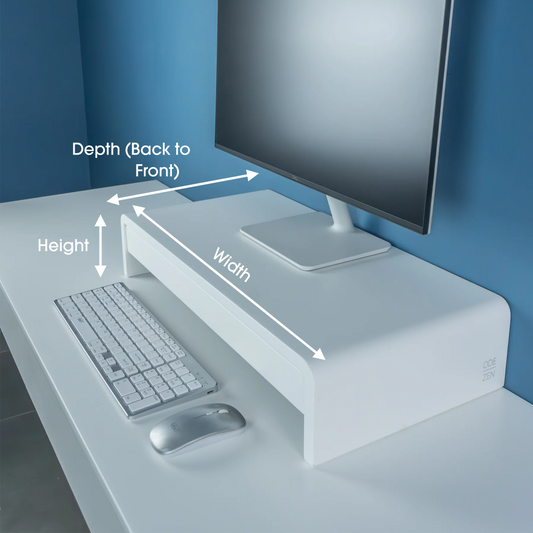 Monitor Stand with Pencil Drawer