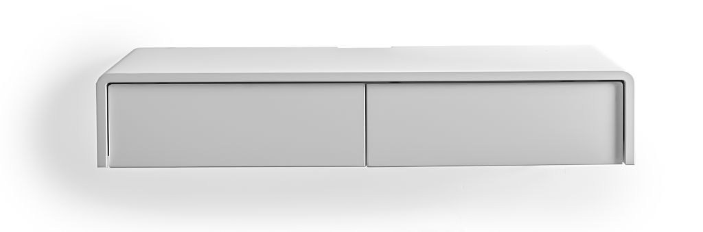Floating desk / dressing table with drawers