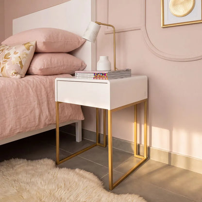 Freestanding Bedside Pedestal with drawer (10 working days leadtime)