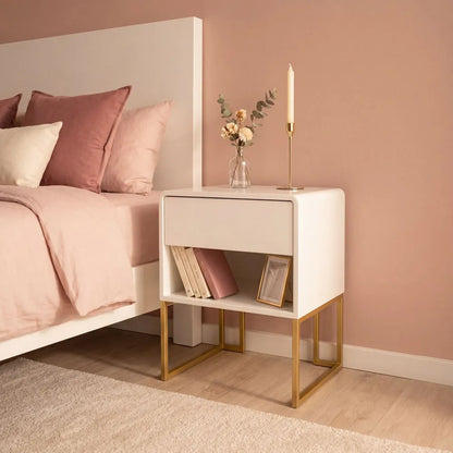Freestanding Bedside Box with drawer (10 working days leadtime)