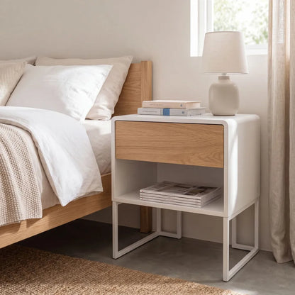 Freestanding Bedside Box with drawer (10 working days leadtime)
