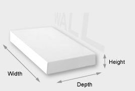 Floating shelves
