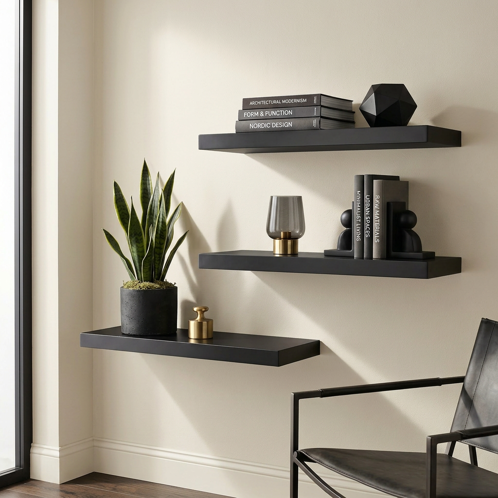 Floating shelves