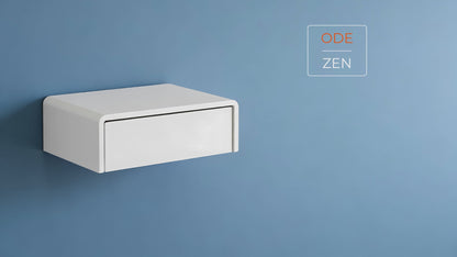 Floating Bedside Pedestal / Nightstand with drawer