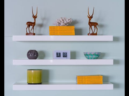 Floating shelves